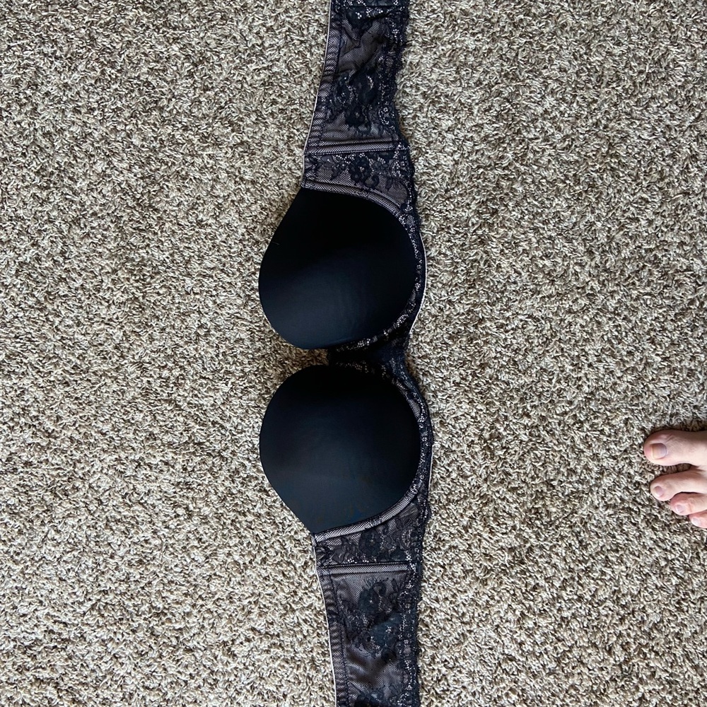 Black Lace Bra